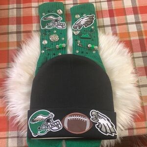 Custom junk socks plus beanie 🔥🔥🔥